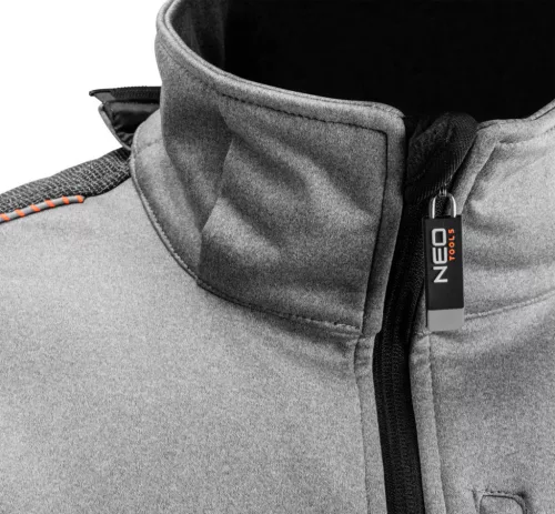 Neo Tools Softshell munkavédelmi kabát, levehető kapucnival, XXL