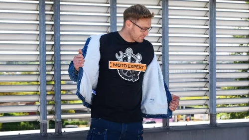 Neo Tools Farmer munkavédelmi kabát, Denim, béléssel, XXL