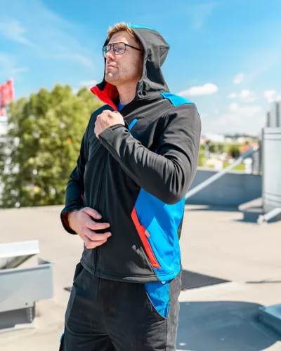 Neo Tools Softshell munkavédelmi kabát, víz- és szélálló, HD+, vízállóság:5000mm, lélegző:3000g/m2/24h, XXL