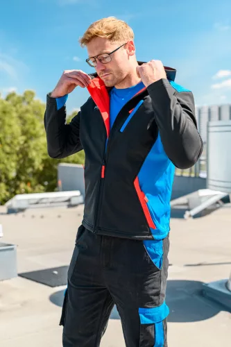 Neo Tools Softshell munkavédelmi kabát, víz- és szélálló, HD+, vízállóság:5000mm, lélegző:3000g/m2/24h, XXL