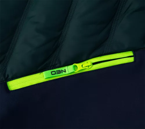 Neo Tools Softshell munkavédelmi kabát, steppelt betéttel, Premium, L