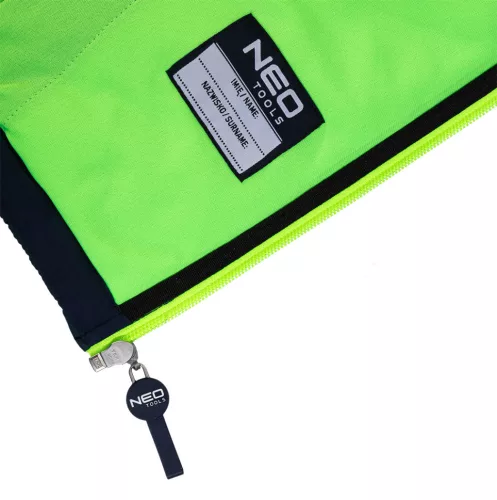 Neo Tools Softshell munkavédelmi kabát, steppelt betéttel, Premium, M