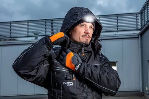 Neo Tools Téli munkavédelmi kabát, Oxford szövet, XL