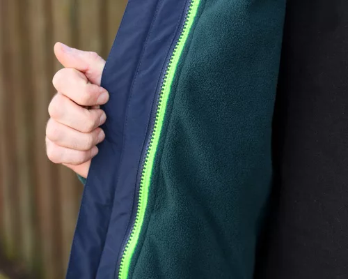 Neo Tools Munkavédelmi kabát, 3az1-ben, kivehető bélés, szálálló, polár, vízállóság 10000mm, Premium, XL