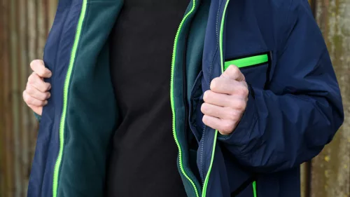 Neo Tools Munkavédelmi kabát, 3az1-ben, kivehető bélés, szálálló, polár, vízállóság 10000mm, Premium, XXL