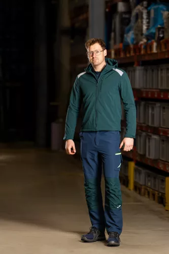 Neo Tools Munkavédelmi kabát, Mix&Match, 4 irányú sztreccs, zöld, XXXL