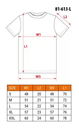 Neo Tools Munkavédelmi póló, CAMO, terepmintás, olíva, 100% pamut, 180g/m2, L
