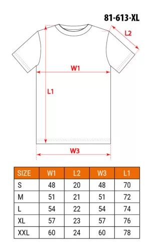 Neo Tools Munkavédelmi póló, CAMO, terepmintás, olíva, 100% pamut, 180g/m2, XL