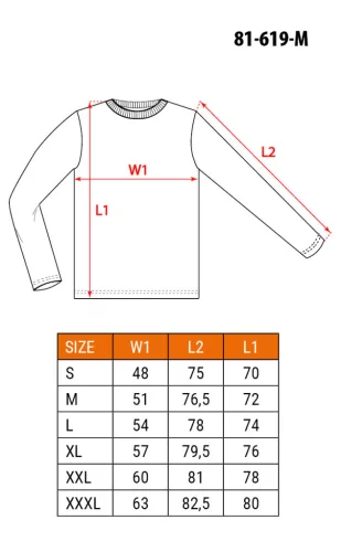 Neo Tools Munkavédelmi póló, Premium, hosszú ujjú, márkajelzéssel, M