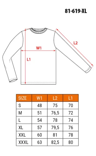 Neo Tools Munkavédelmi póló, Premium, hosszú ujjú, márkajelzéssel, XL