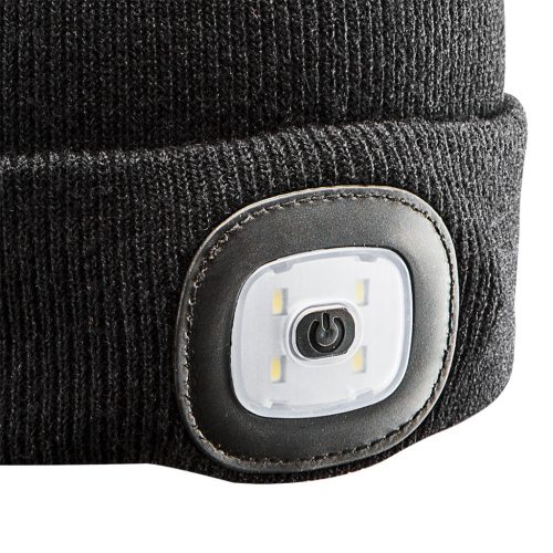 Neo Tools Kötött munkasapka, beépített LED lámpával