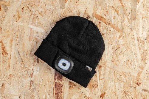 Neo Tools Kötött munkasapka, beépített LED lámpával