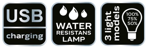 Neo Tools Kötött munkasapka, beépített LED lámpával