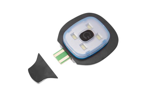 Neo Tools Kötött munkasapka, beépített LED lámpával, fekete-szürke-narancs, Premium, téli