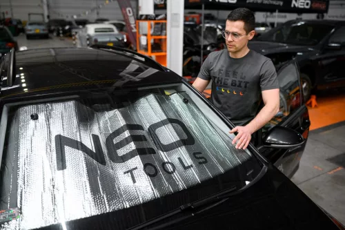 Neo Tools Munkavédelmi póló, Feel The Bit, 100% pamut, 180g/m2, XXL