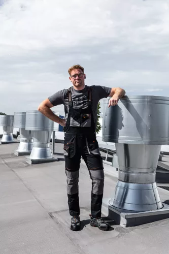 Neo Tools Munkavédelmi póló, Feel The Bit, 100% pamut, 180g/m2, XXL