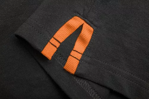 Neo Tools Munkavédelmi póló, fekete, galléros, Garage, pique, 100% pamut, 195g/m2, XL