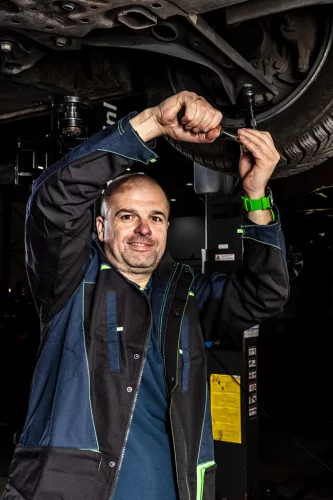 Neo Tools Munkavédelmi póló, galléros, Motosynteza, pique, 100% pamut, 195g/m2, M