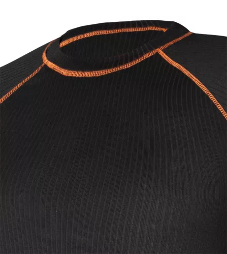 Neo Tools Thermo aláöltözet felső, hosszú ujjú, fekete, Basic, L/XL