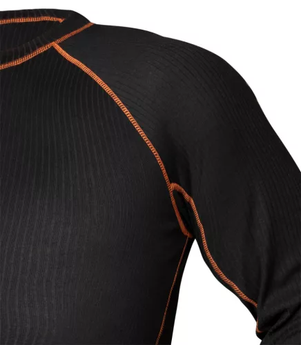 Neo Tools Thermo aláöltözet felső, hosszú ujjú, fekete, Basic, L/XL