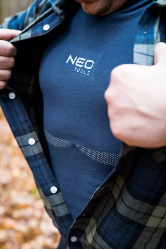Neo Tools Thermo aláöltözet felső, hosszú ujjú Coolmax, S/M