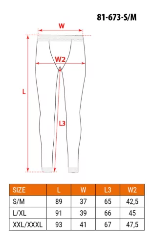 Neo Tools Thermo aláöltözet nadrág Carbon, S/M