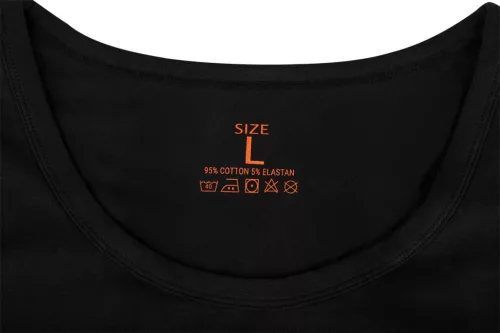 Neo Tools Munkavédelmi póló, fekete-fehér, ujjatlan, 95%pamut, 5%elasztán, 2db, L