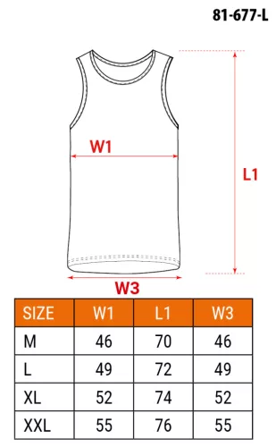 Neo Tools Munkavédelmi póló, fekete-fehér, ujjatlan, 95%pamut, 5%elasztán, 2db, L