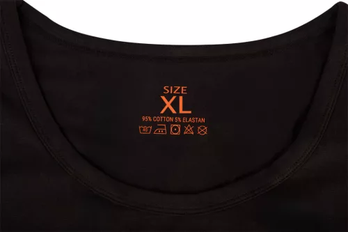 Neo Tools Munkavédelmi póló, fekete-fehér, ujjatlan, 95%pamut, 5%elasztán, 2db, XL