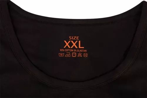 Neo Tools Munkavédelmi póló, fekete-fehér, ujjatlan, 95%pamut, 5%elasztán, 2db, XXL