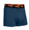 Neo Tools Boxeralsó, 95% pamut, 2% elasztán, olivazöld, kék, fekete, 3db, XL