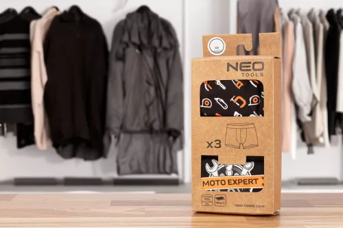 Neo Tools Boxeralsó, Basic, 3db, XL