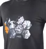 Neo Tools Munkavédelmi póló, hatszög grafika, autóalkatrész minta, 100% pamut, 180g/m2, XXL