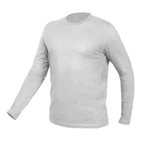   Neo Tools Munkavédelmi póló, hosszú ujjú, szürke, 90% pamut, L