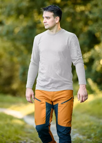 Neo Tools Munkavédelmi póló, hosszú ujjú, szürke, 90% pamut, XXXL