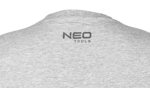 Neo Tools Munkavédelmi póló, hosszú ujjú, szürke, 90% pamut, XXXL