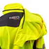 Neo Tools Láthatósági softshell munkavédelmi kabát, kapucnival, sárga, XXL