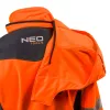 Neo Tools Láthatósági softshell munkavédelmi kabát, kapucnival, narancssárga, XL