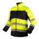 Neo Tools Láthatósági munkavédelmi kabát, softshell, neonsárga-fekete, XXL