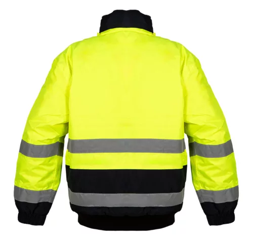 Neo Tools Láthatósági munkavédelmi kabát, extrán szigetelt, sárga, XL