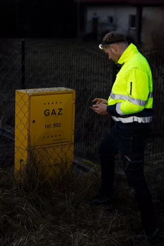 Neo Tools Láthatósági munkavédelmi kabát, Szigetelt, sárga, 3az1-ben, M