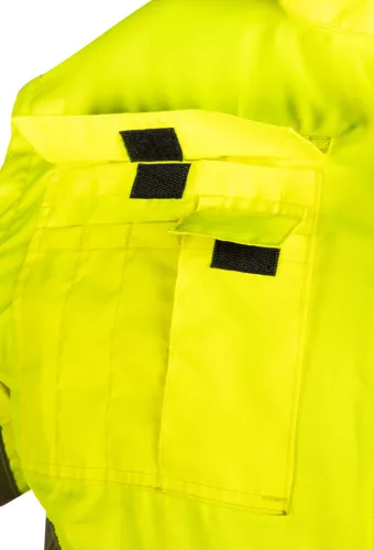 Neo Tools Láthatósági munkavédelmi kabát, Szigetelt, sárga, 3az1-ben, XXL