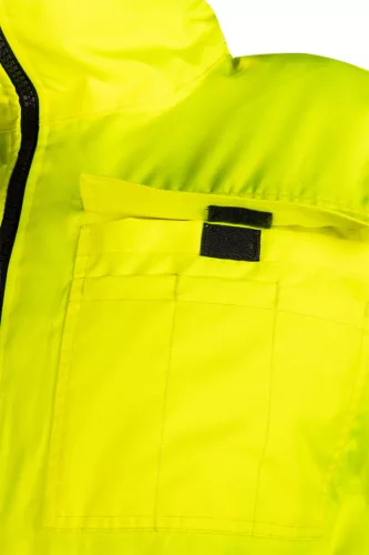 Neo Tools Láthatósági munkavédelmi kabát, Szigetelt, sárga, 3az1-ben, XXXL
