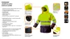 Neo Tools Láthatósági munkavédelmi kabát, vízálló, sárga, L