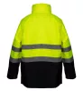 Neo Tools Láthatósági munkavédelmi kabát, vízálló, sárga, XL