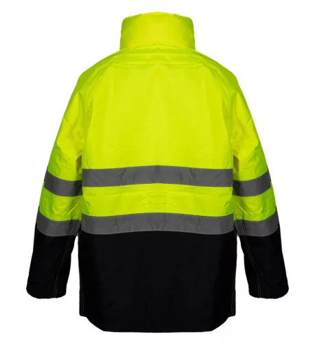 Neo Tools Láthatósági munkavédelmi kabát, vízálló, sárga, XL