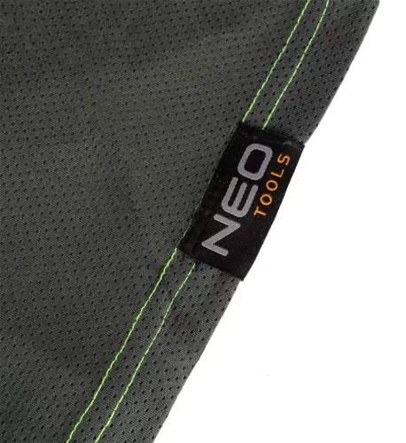 Neo Tools Láthatósági munkavédelmi póló, sárga, sötét alsó résszel, M