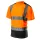 Neo Tools Láthatósági munkavédelmi póló, narancssárga, sötét alsó résszel, M