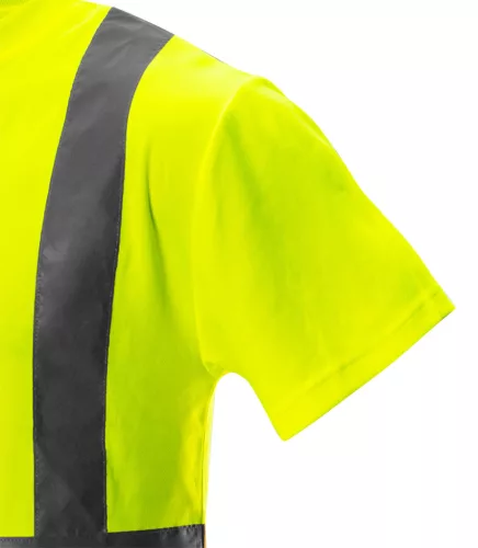 Neo Tools Láthatósági munkavédelmi póló, sárga, S