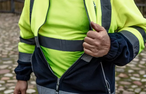 Neo Tools Láthatósági munkavédelmi póló, sárga, XXL